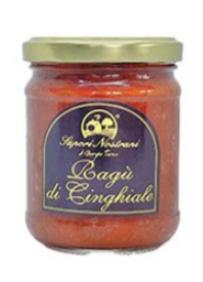 Barattolo di Ragù di Cinghiale pronto della azienda " Sapori Nostrani di Giorgio Turco"