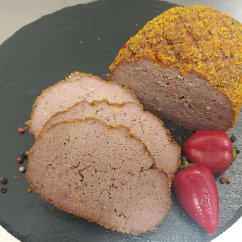 Polpettone di carne e verdure di stagione