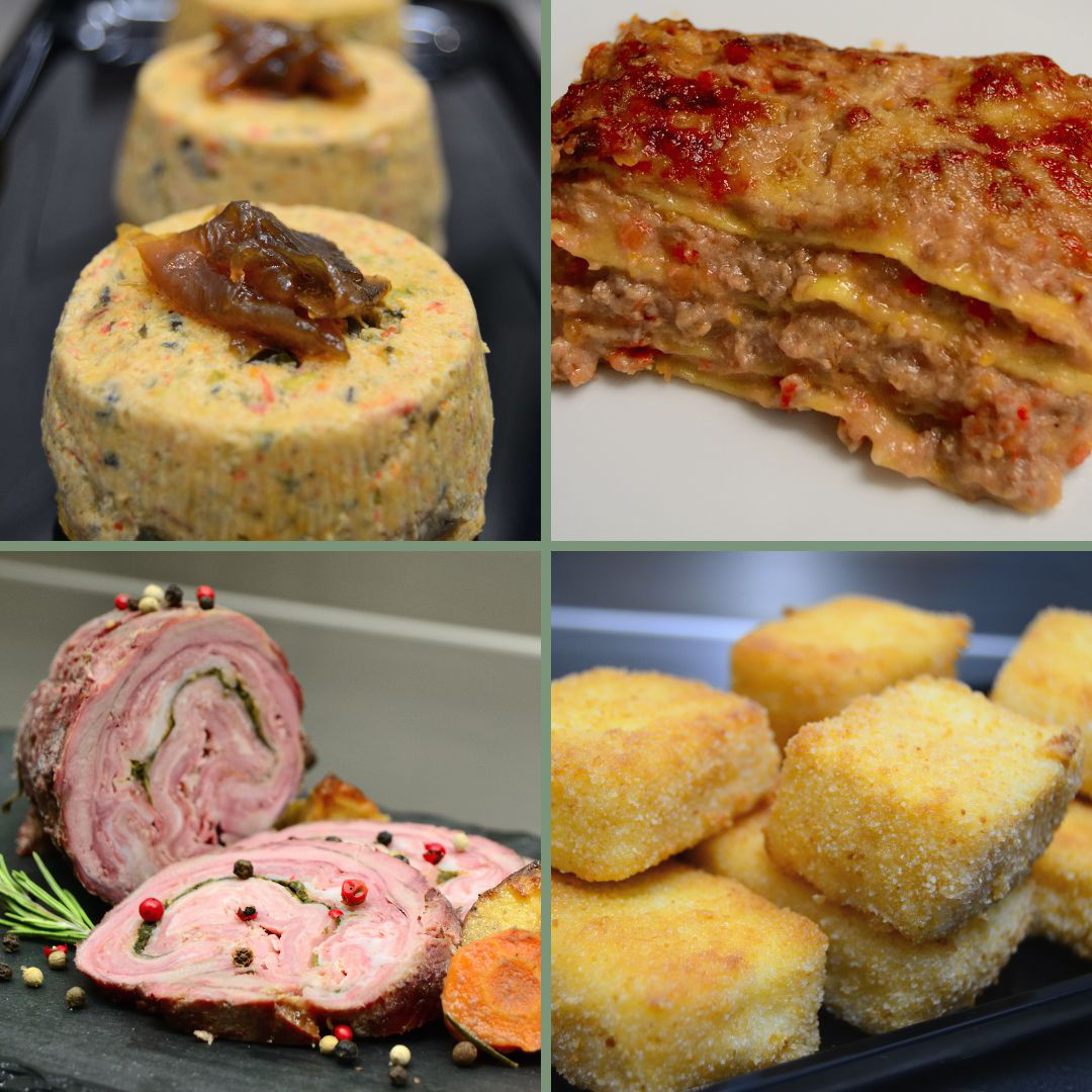 Macelleria Gastronomia Musso Torino - collage di foto specialità gastronomiche